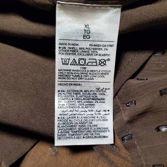 Old Navy Long Sleeve Flowy Dress in Dark Brown with Pockets! - Picture 11 of 13